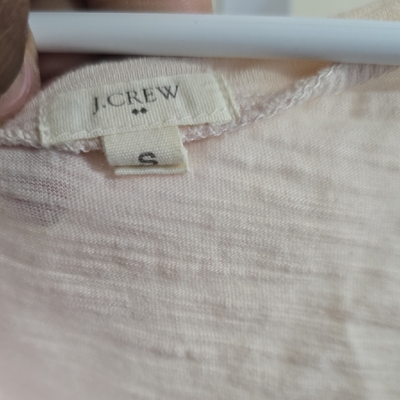 J. Crew Beige Tank Top with Scoop Neckline and Silver Accents - Picture 3 of 4